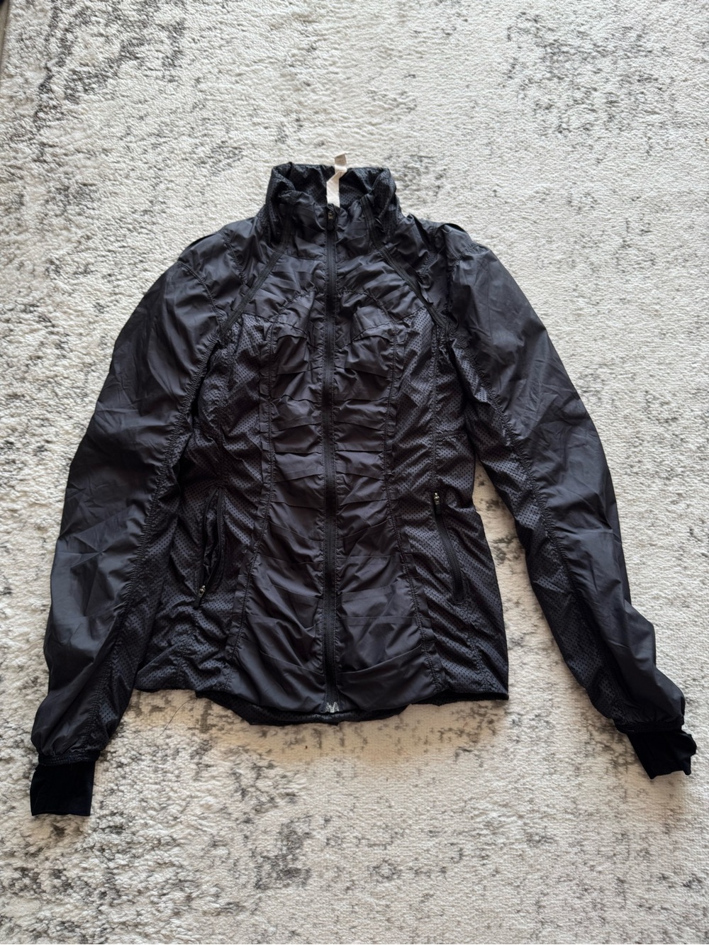 Lululemon Black Women's Lightweight Zip-Front Jacket